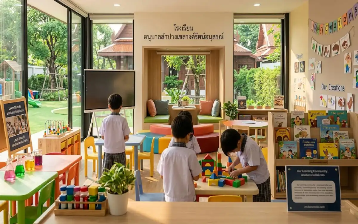 โรงเรียน อนุบาล ลํา ปาง เขลา ง ค์ รัตน์ อนุสรณ์