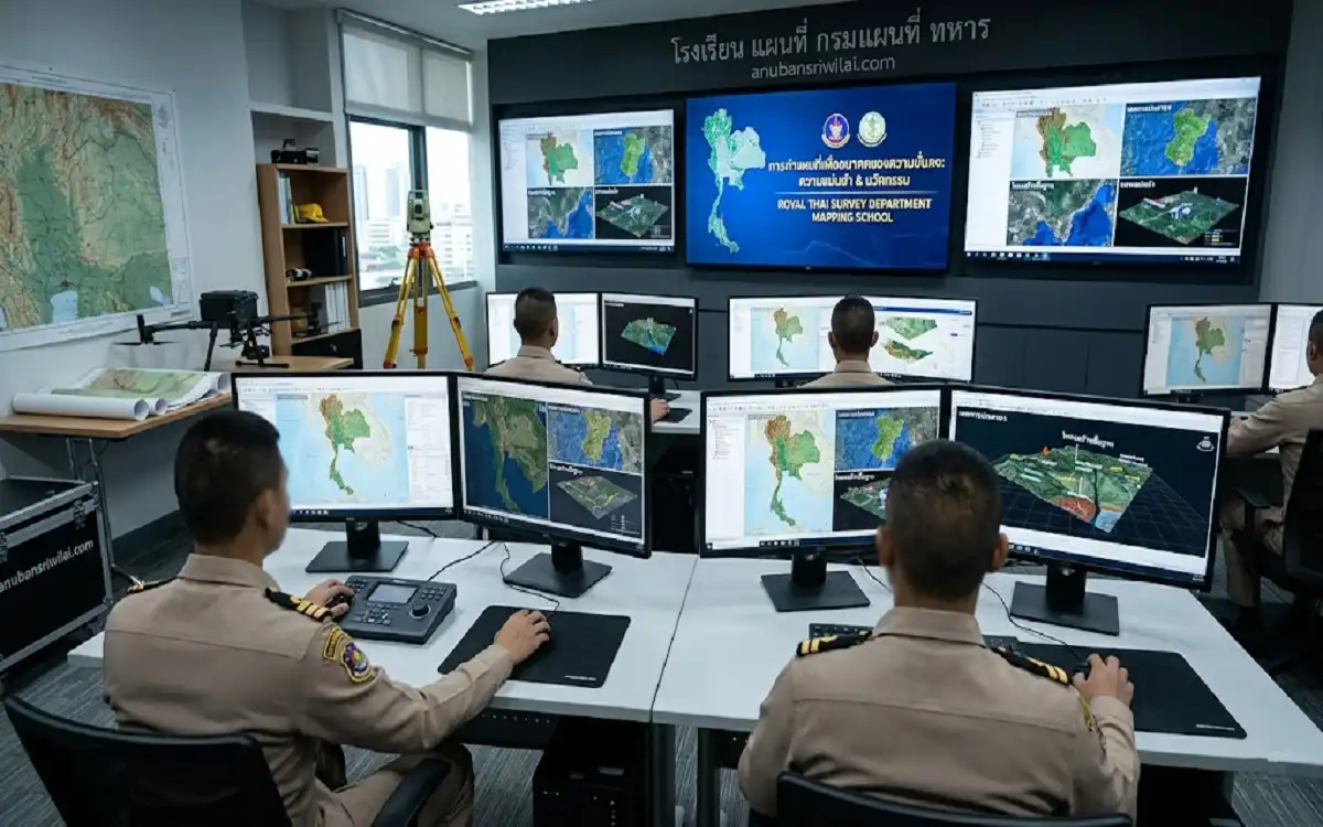 โรงเรียน แผนที่ กรม แผนที่ ทหาร