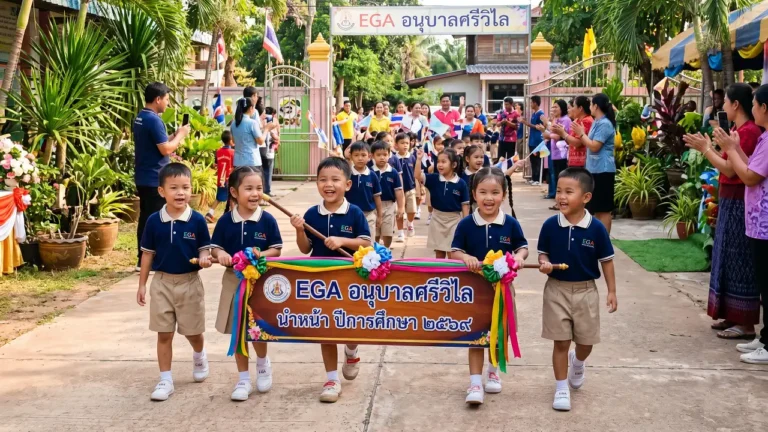 EGA อนุบาลศรีวิไล Leads the 2026 Academic Year