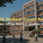โรงเรียน ศรีวิไล วิทยา มี นักเรียน กี่ คน