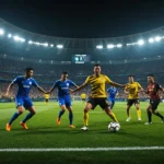 Thailand national football team and the Malaysia national football team.